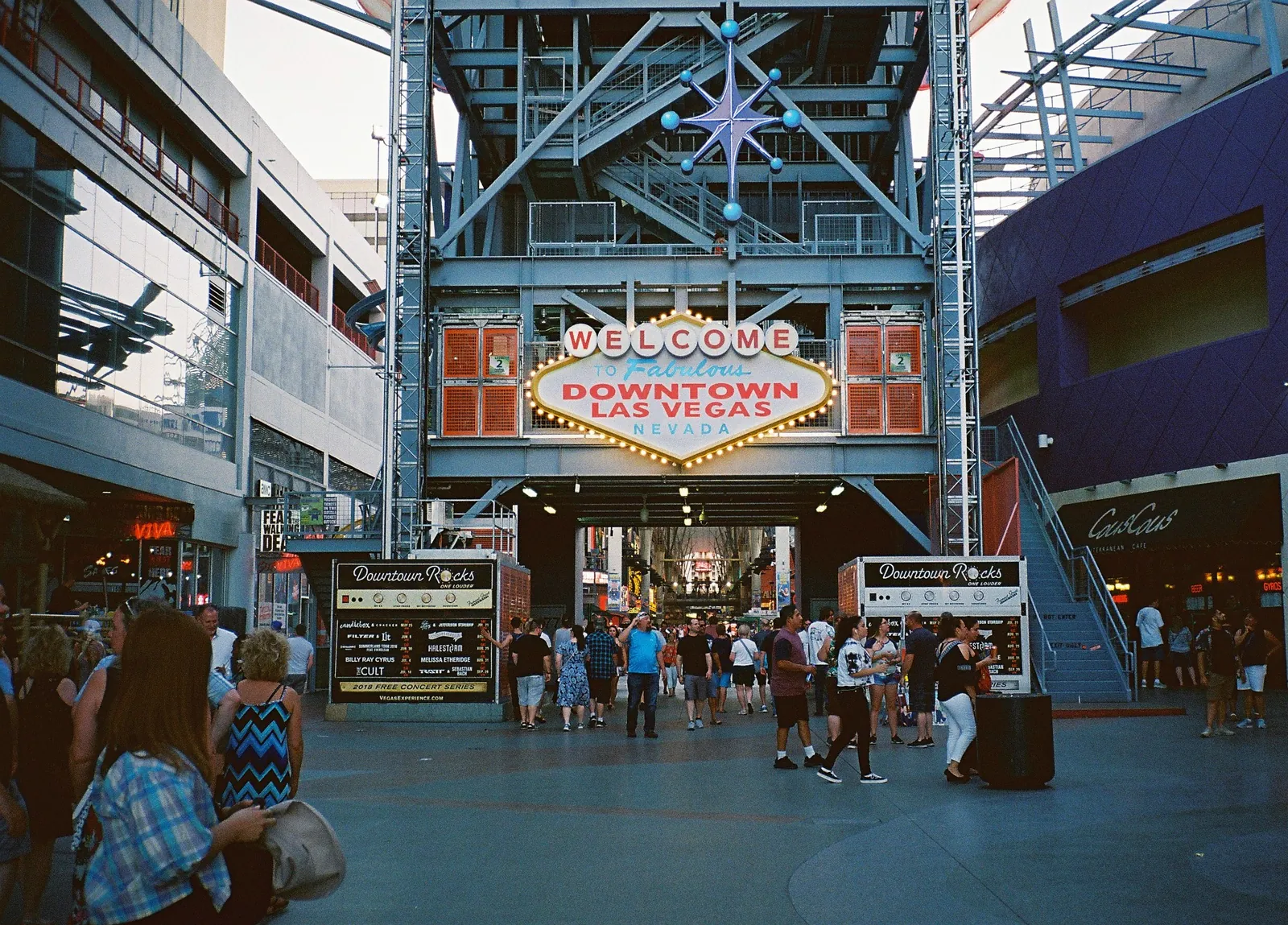 フリーモントストリートエクスペリエンスの入り口