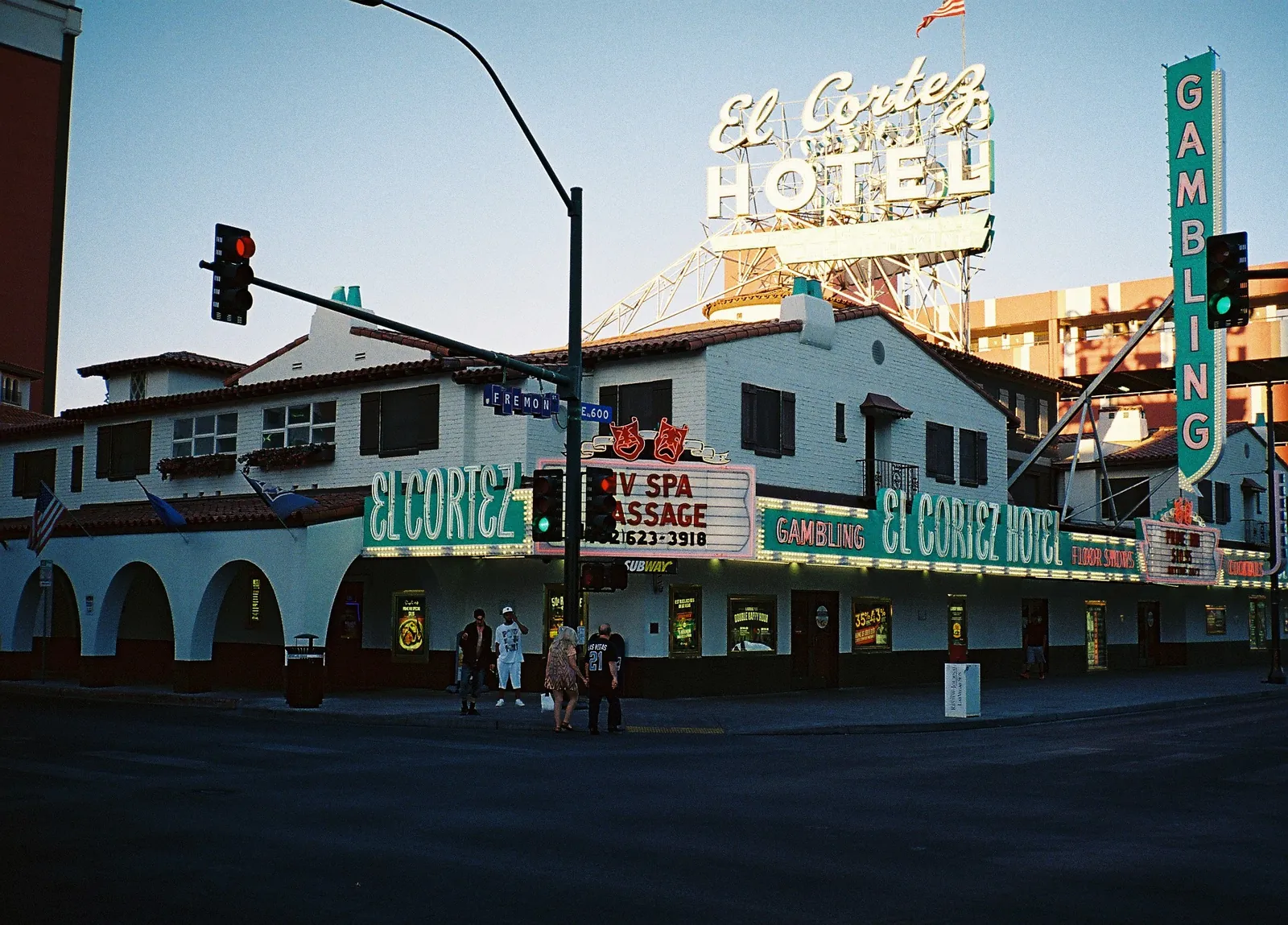 フリーモントストリートエクスペリエンスのあたり