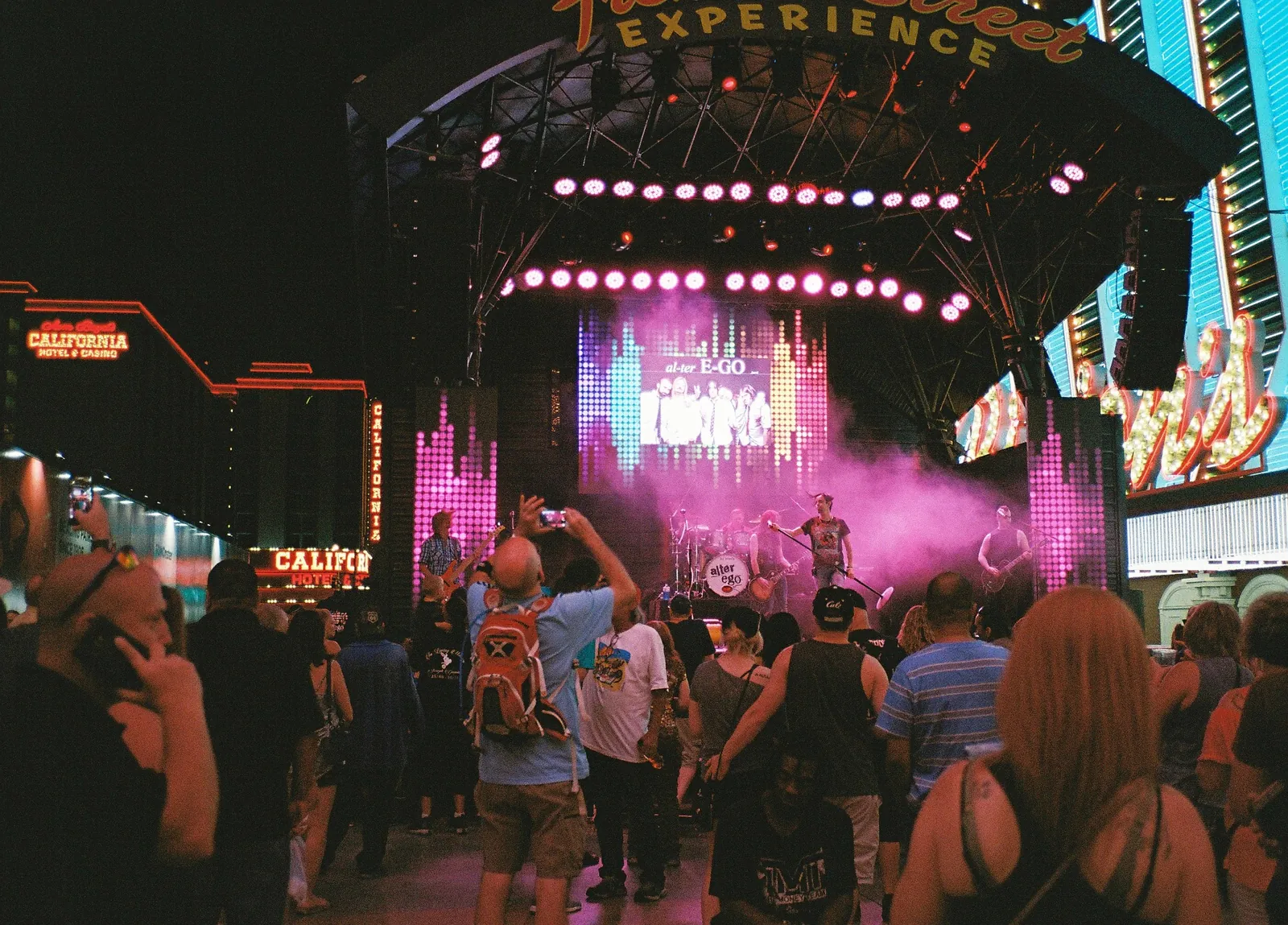 ライブしてたよ