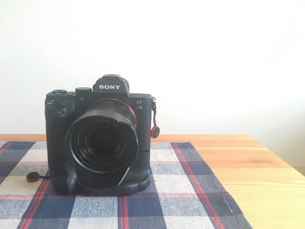 SONY α7iiの縦位置グリップ「VG-C2EM」を手に入れました。
