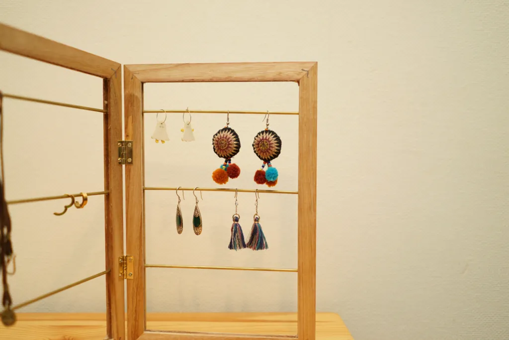 アクセサリーディスプレイをDIYしました