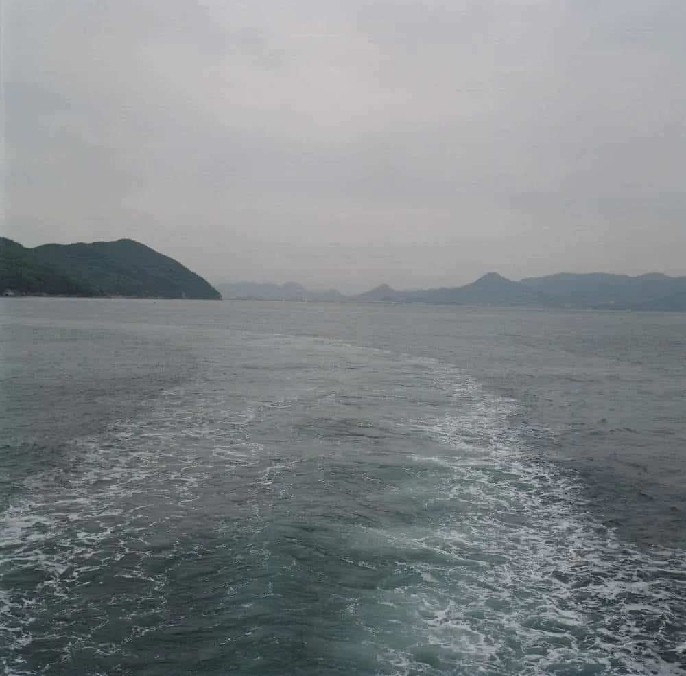 男木島に向かう最中