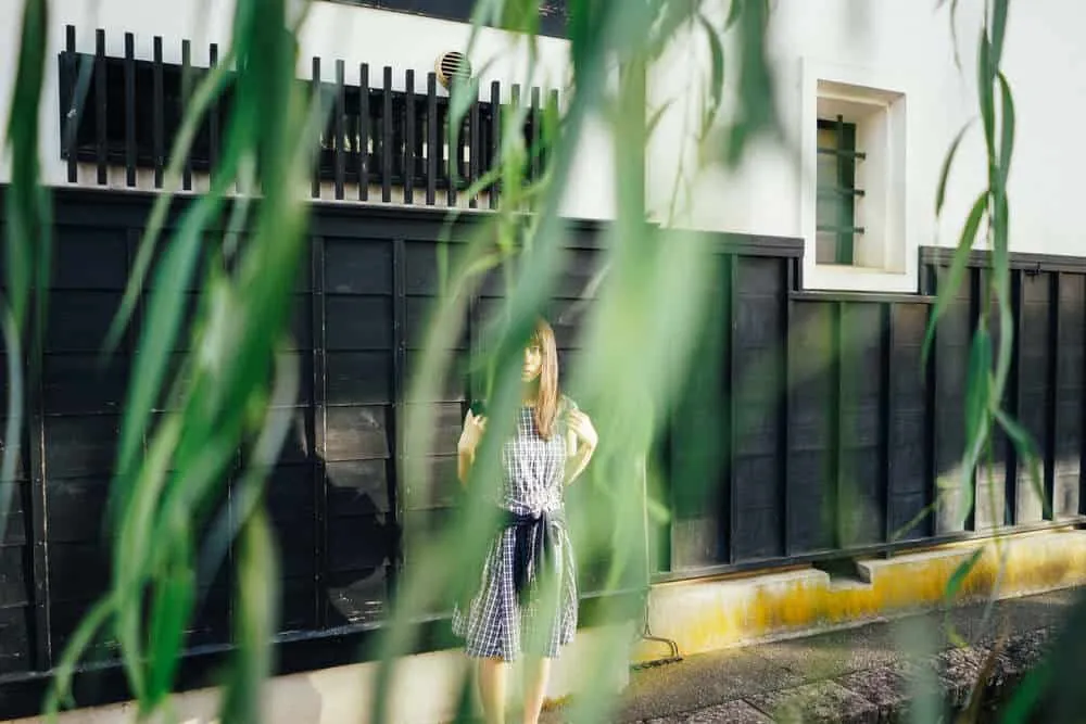 飛騨古川の白壁土蔵のあきちゃそ