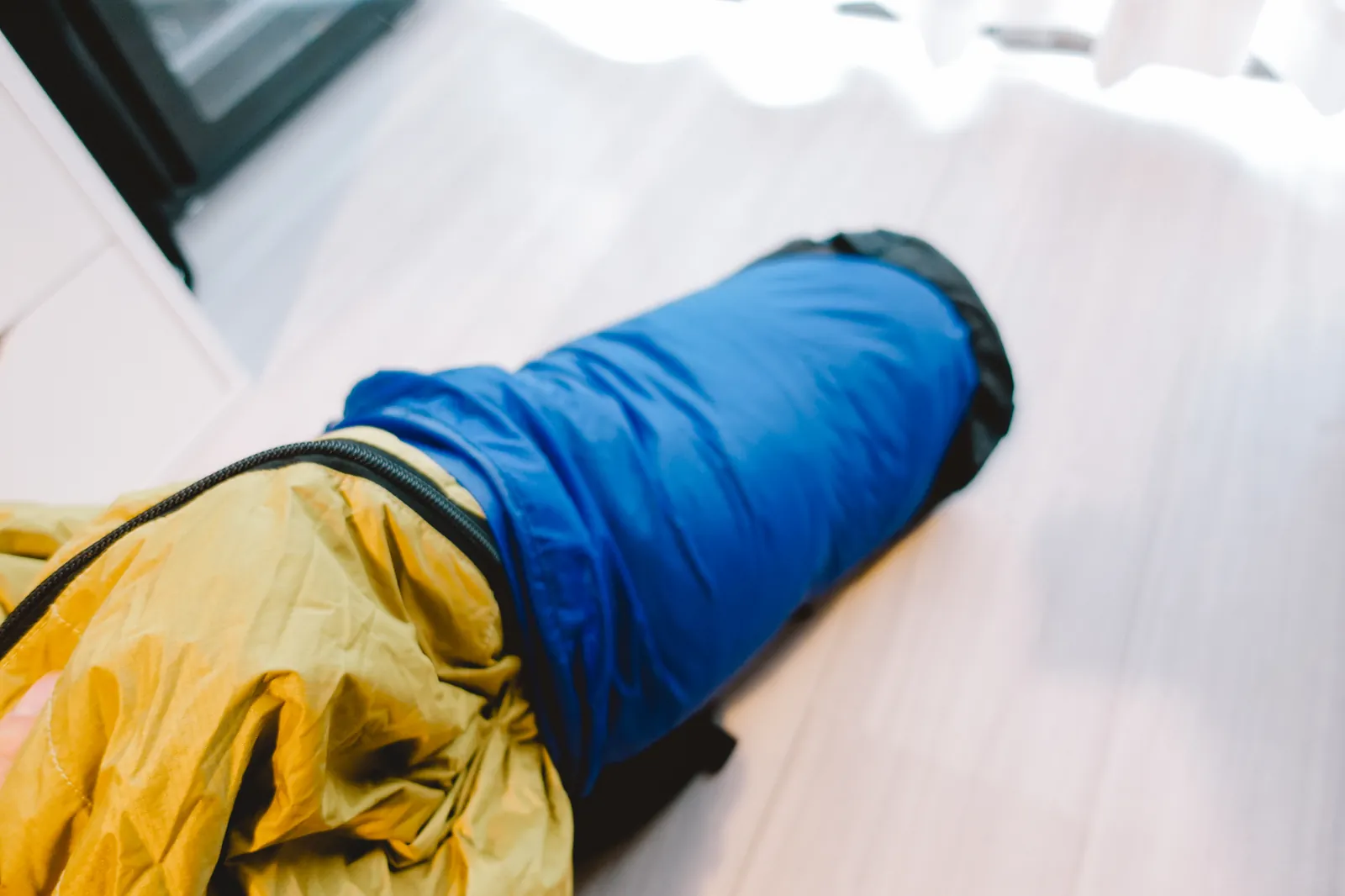 NANGA AURORA 750をイスカのウルトラライトコンプレッションバッグでコンパクトにしたい