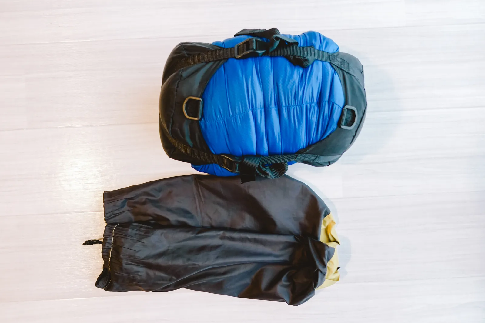 NANGA AURORA 750をイスカのウルトラライトコンプレッションバッグでコンパクトにしたい