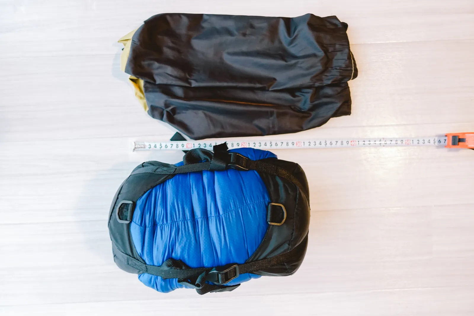 NANGA AURORA 750をイスカのウルトラライトコンプレッションバッグでコンパクトにしたい