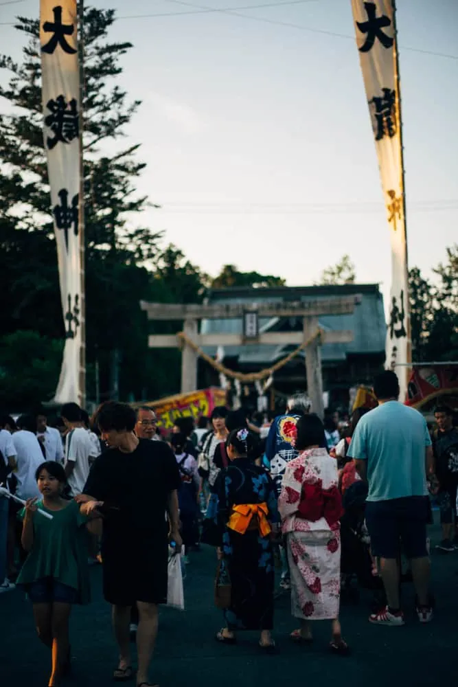 お祭りに求めているのは空気感なのかもね。