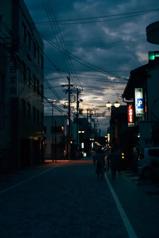 【2019年夏旅】飛騨高山、夜のお散歩編