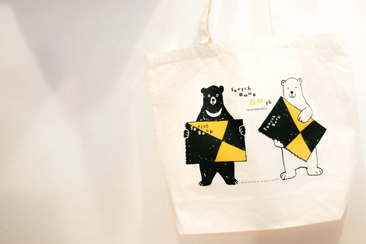 マルマン60周年グッズのトートバッグが可愛いからついうっかり