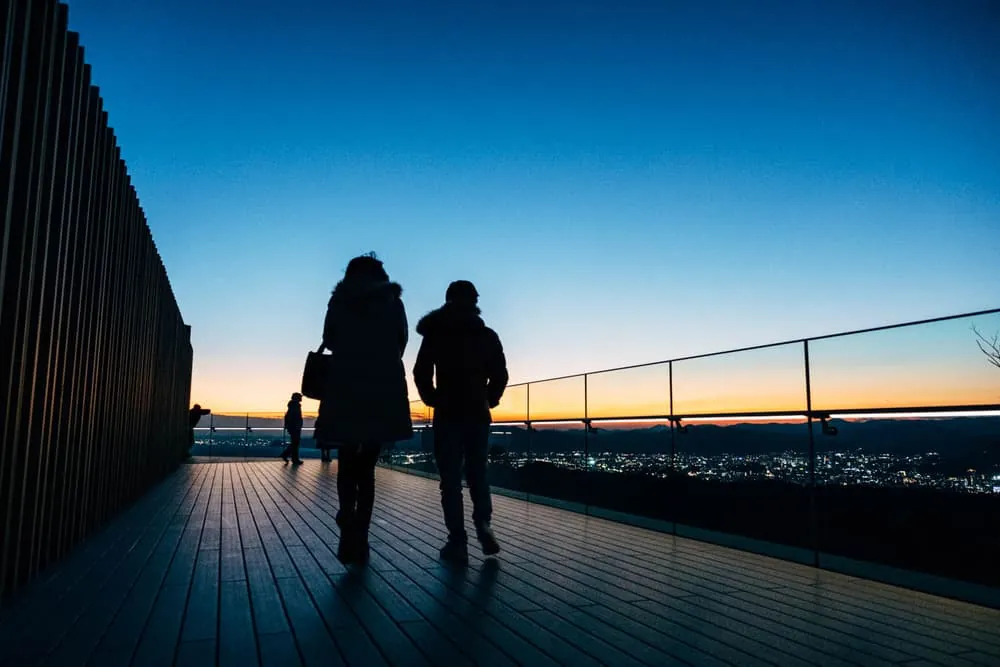 【静岡観光スポット】冬の熱海・日本平夢テラスを撮影してきた