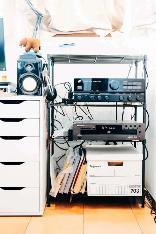 【部屋晒し】作業デスク周りのレイアウト変更2019年版