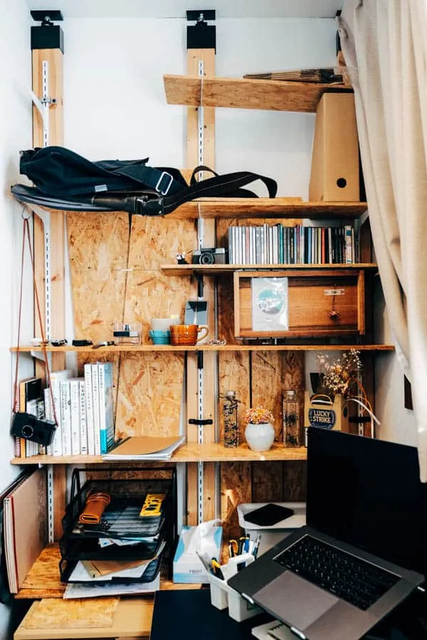 【部屋晒し】作業デスク周りのレイアウト変更2019年版