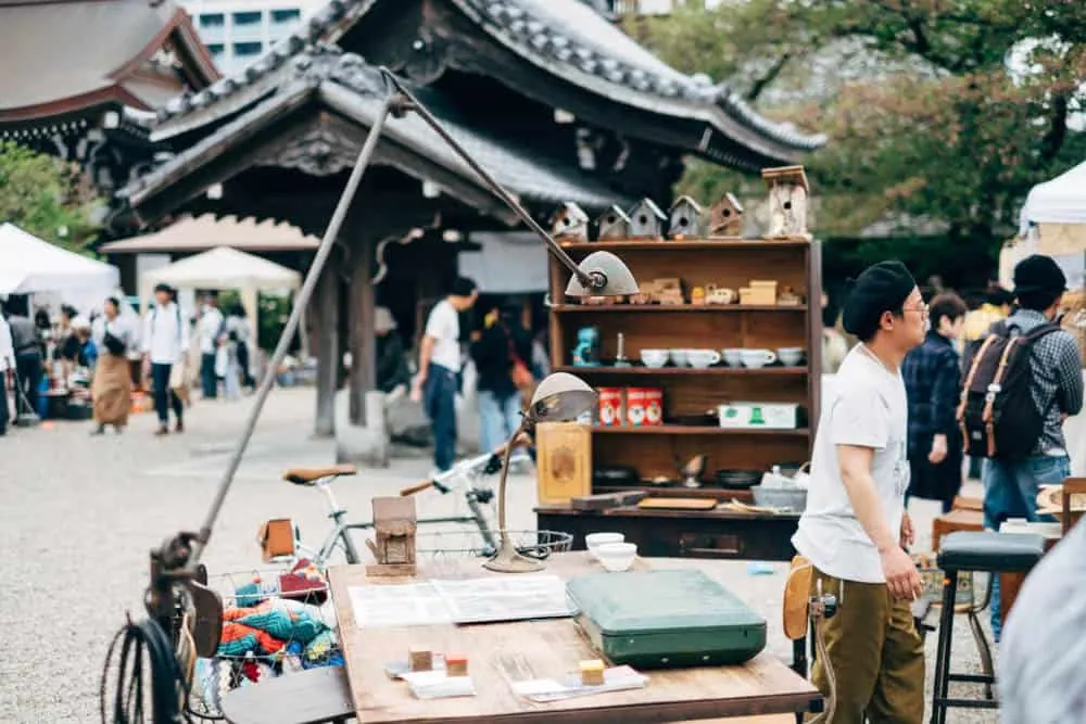 東別院の名古屋アンティークマーケットにいってきました