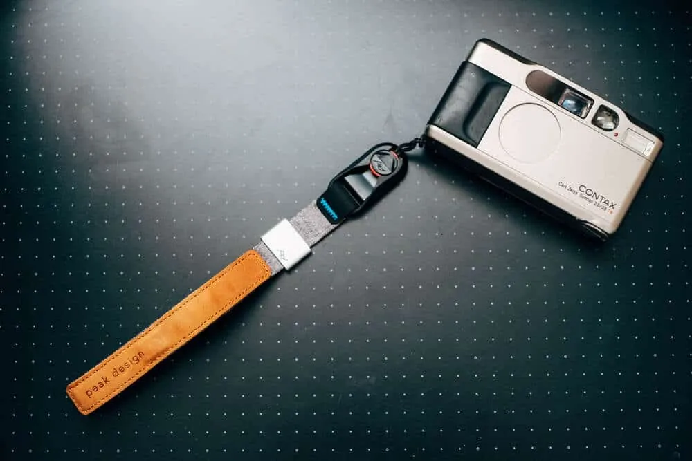 【CONTAX T2】PeakDesignのリストストラップを買ったよ！
