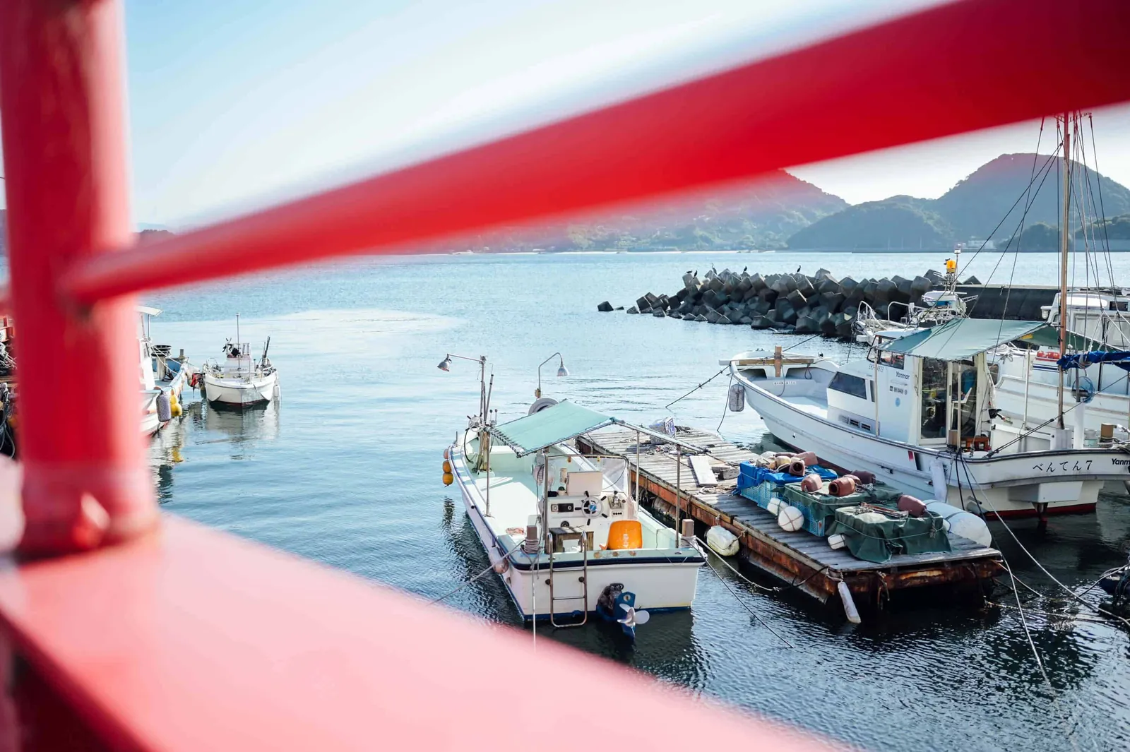 瀬戸内海、愛媛県の興居島に2泊3日旅行してきた。