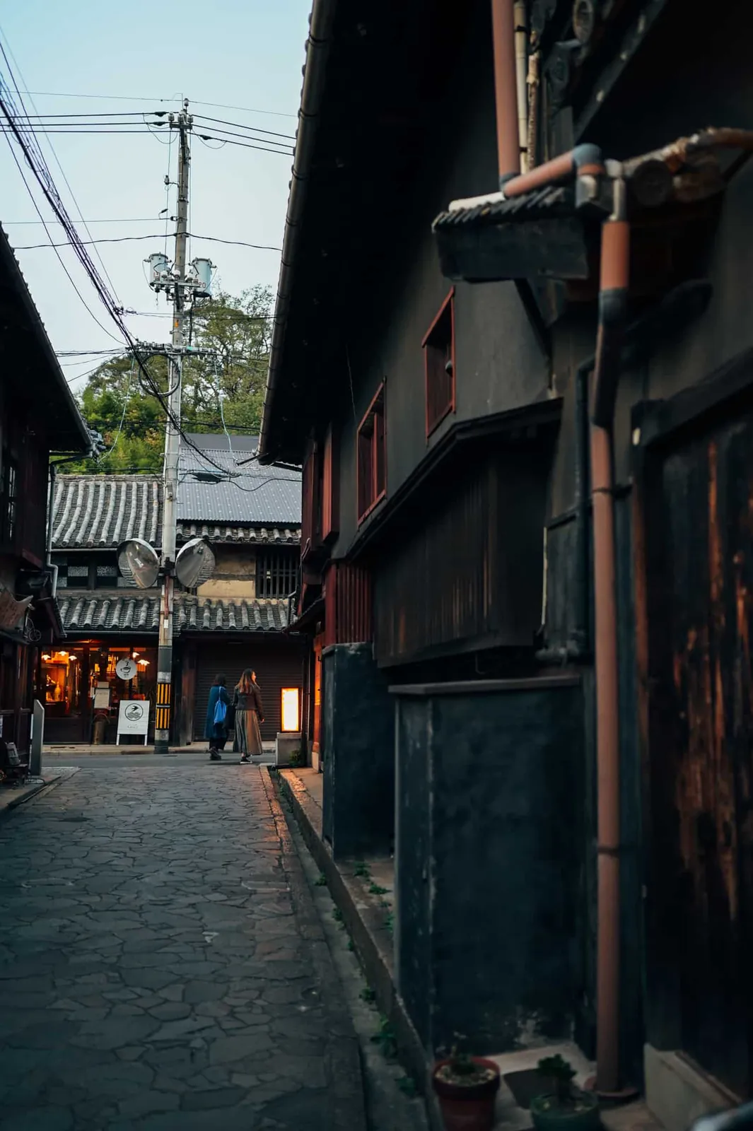 Nikon Z 6とZ 35mm/F1.8で秋の鞆の浦の街並みとか