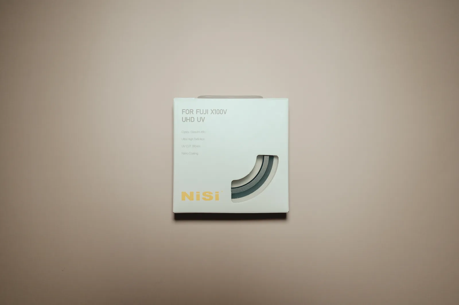 NiSi UHD UVフィルターの外箱