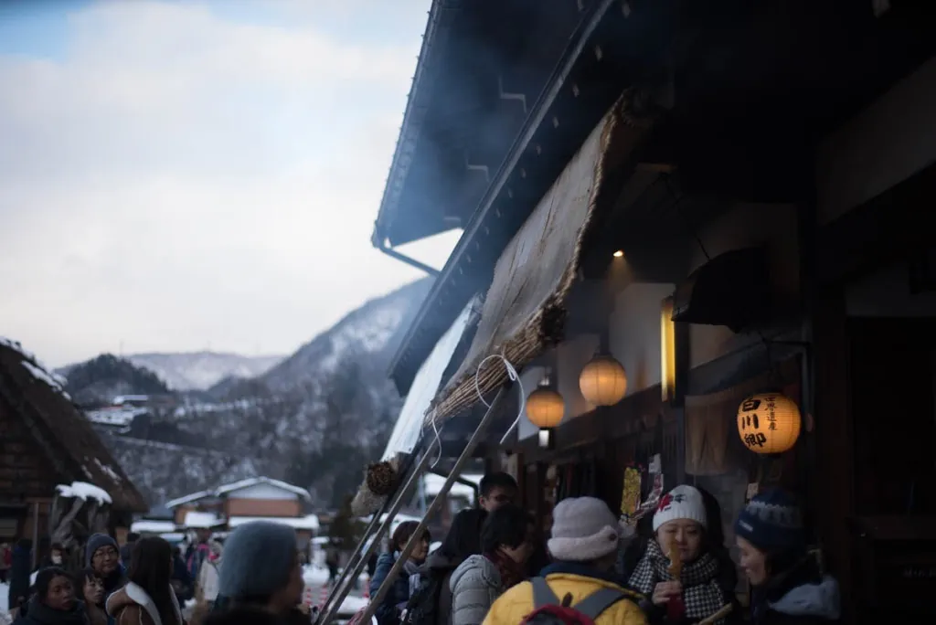 白川郷ライトアップを撮影してきた話