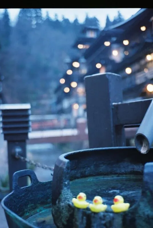 CONTAX T2と銀山温泉