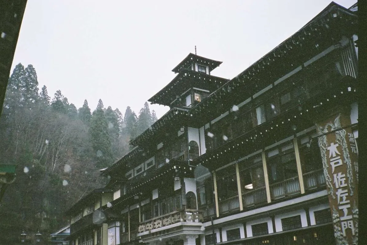 CONTAX T2と銀山温泉