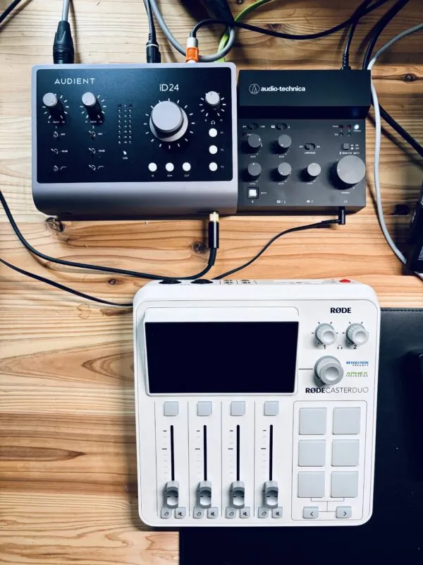 2PCオーディオ環境にもってこいのRØDE Caster Duo(ロードキャスターデュオ)