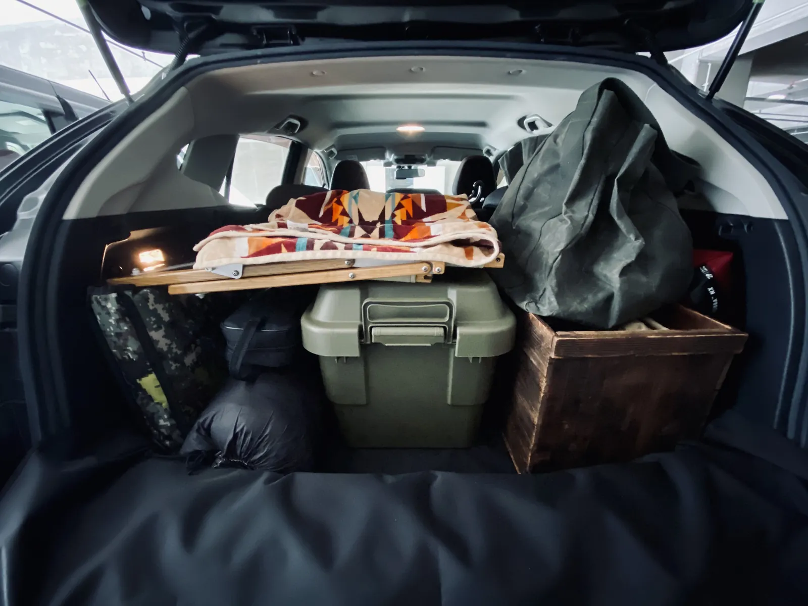 おにゅーのキャンプ道具と静岡「PICA富士ぐりんぱ」