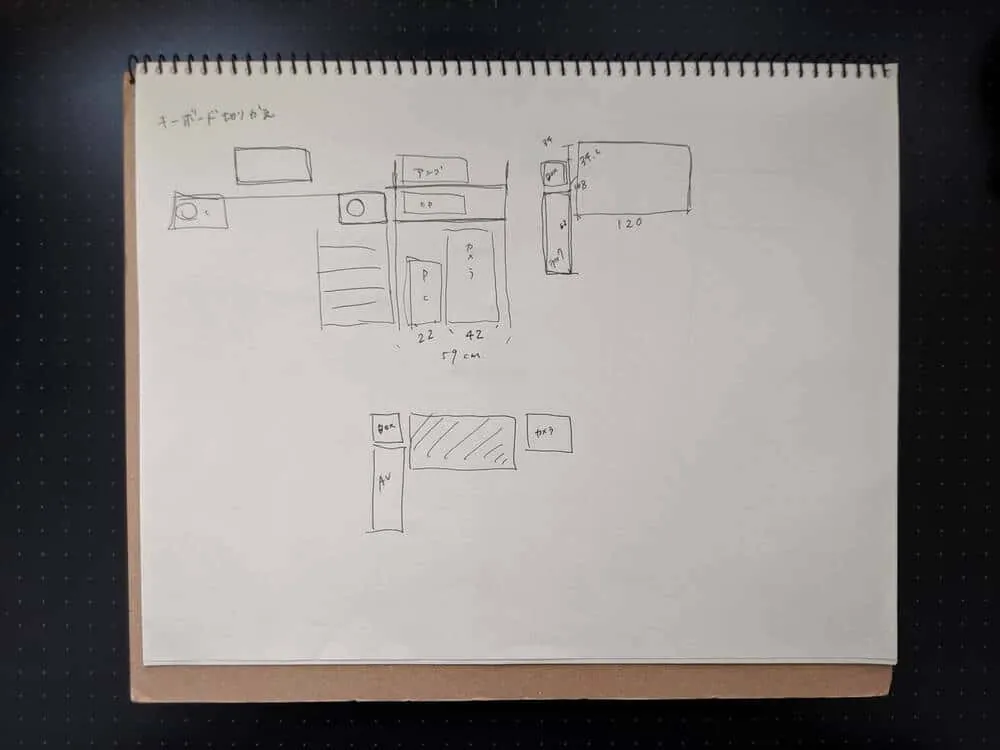手書きが好きだとはいえノートの使い分けが難しい