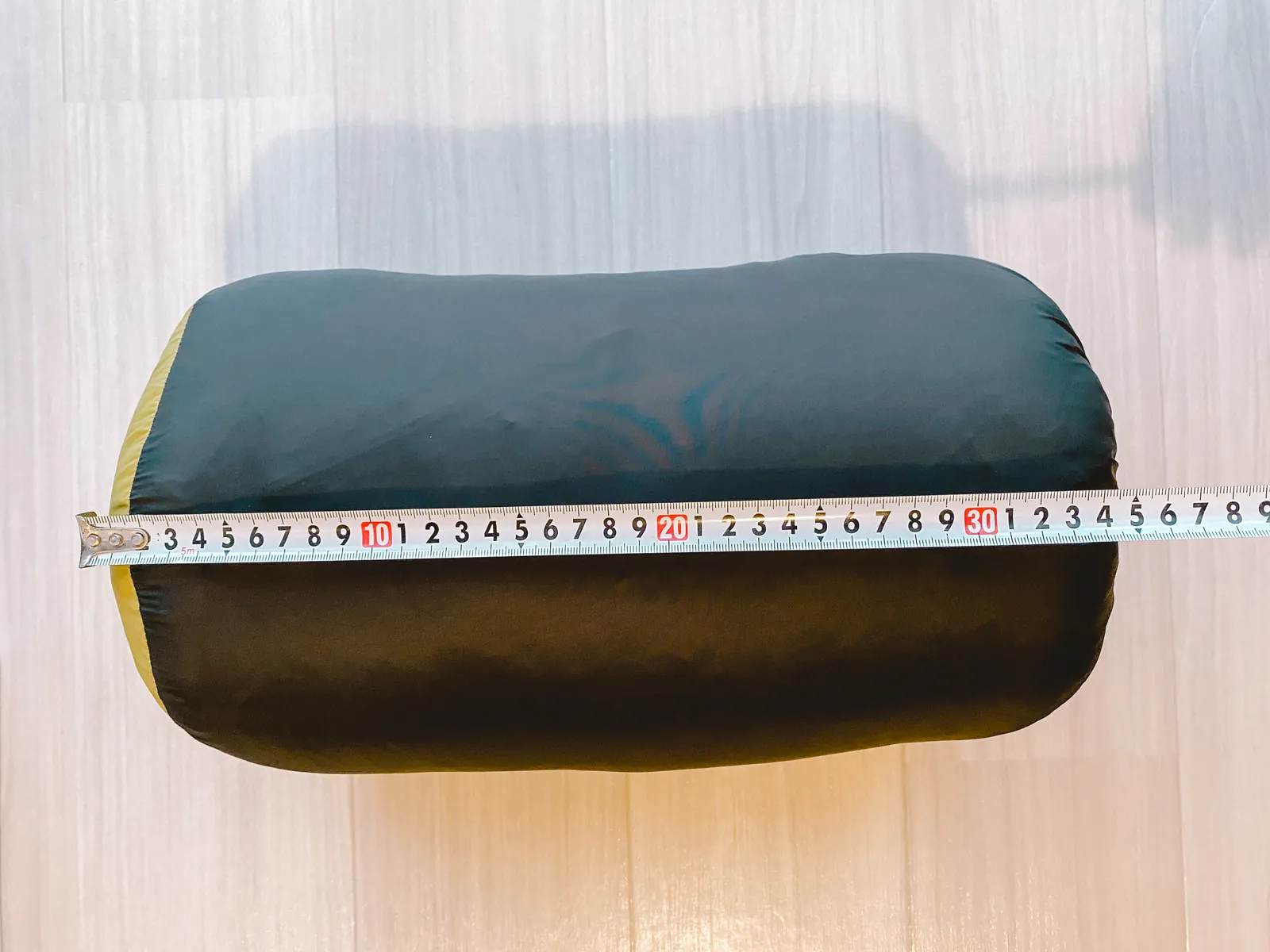 NANGA AURORA 750をイスカのウルトラライトコンプレッションバッグでコンパクトにしたい