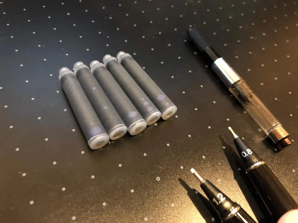万年筆インクが使えるフェルトペン『YOOKERS-CORUS』レビュー