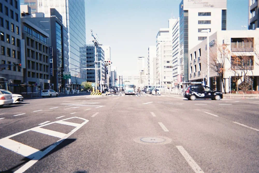 伏見駅の交差点